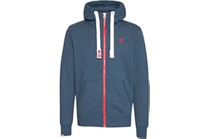 !Solid SDBenn High Neck Herren Zip-Hoodie Sweatjacke Kapuzenjacke Hoodie mit Kapuze Reißverschluss Kängurutasche Baumwollmischung Regular fit