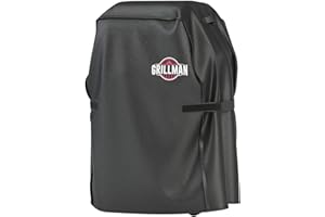 Grillman Copertura protettiva per barbecue, copertura impermeabile per barbecue (76 x 66 x 109 cm)
