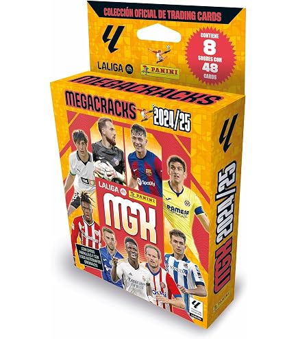 Pack De Lancement Panini LaLiga EA Sports 2025-2026 - Album + 5 Enveloppes (40 Cartes) + Magazine - Collection Officielle