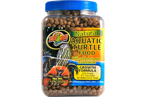 Zoo Med Natural Aquatic Growth Nourriture pour Tortue 212 g