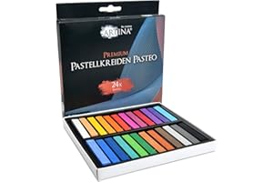 Artina Set pastelli Morbidi Master Series 24 unità - gessetti qualità Professionale - Colori a Gesso - per Principianti e artisti