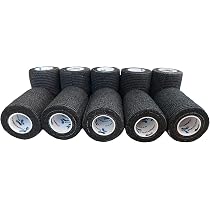 BENDAGGIO COESIVO - VERDE garza elastica, 6 rotoli x 7.5 cm x 4.5 m