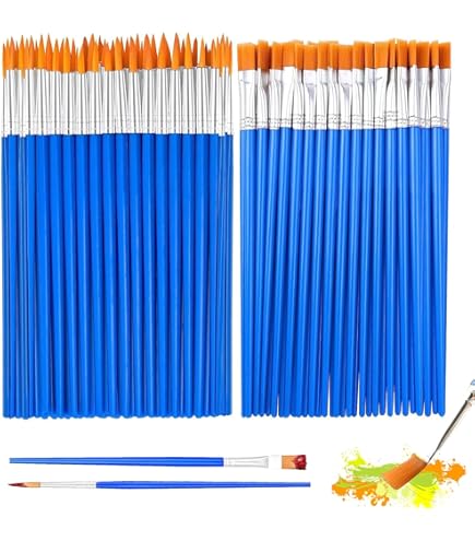 30 Pcs Paint Brushes, Professional Fine Tip Paint Brush Set Small Brush Miniature Detail Painting Oil Watercolor E00ab4dd 0a16 446d 9c0a 11116091f54a.c0881cb75cca566a2b32e9faf011f3c1
