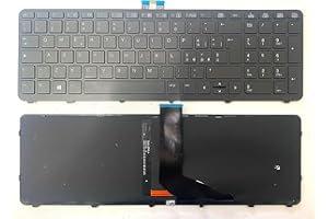 INFOELETTRONICA LO STORE DELLA CONVENIENZA E QUALITA' Tastiera Italiana Compatibile con HP ZBOOK 15 G2 17 G2 Retroilluminata
