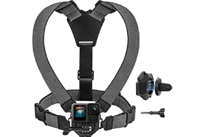 Magnetisk bröstmonteringshållare för DJI Osmo Action 6 5 4 NANO 360 Tillbehör för GoPro Hero 13 12 11 MAX actionkamera bröstrem POV Vlog för Insta360 X5 X4 air ACE Pro 2 go 3s ultra