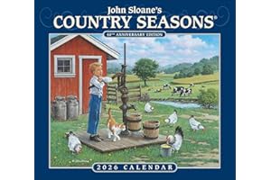 John Sloane's Country Seasons® 2026 Deluxe Wall Calendar: 40th Anniversary Ed.