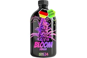 HOMEGROW24 Cannabis Dünger - BLÜTE Dünger I Flüssig NPK Pflanzendünger für Indoor, Outdoor & Autoflower und Growbox geeignetes Hanf Dünger Anbau Set