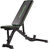 Tunturi Ub40 Utility Bench, 17TSUB4000 Unisex Adulto, Nero, 1