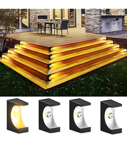Lacasa Solarlampen voor Buiten, 4 Stuks LED Buitenlamp Zonnelamp IP68