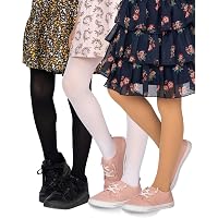 Lot 3 Paires Collants Filles 20 DEN Italiens - Transparents Légers Ballet École