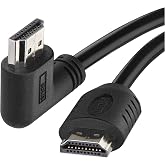 EMOS High Speed HDMI 2.0 Cable with Ethernet 1.5m 18Gbps High Speed Cable with Ultra HD, 4K, 3D, ARC Support, 90&deg; Angle Conne