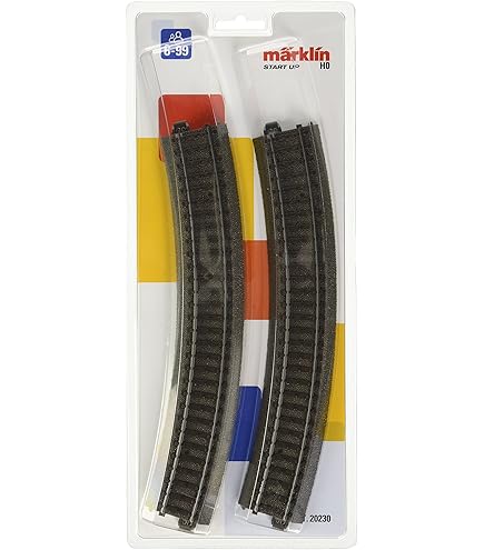 Märklin H0 - 7287 - Vías - Juego de 6 piezas con rieles de - Catawiki