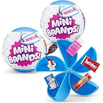 5 Surprise Mini Brands Series 2 – Sammelkapseln Mit Miniatur-Produkten Von Marken Wie Heinz, Slush Puppy