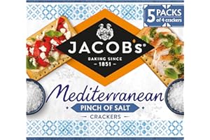 JACOB'S Savours Thins Sour Cream & Chive Crackers 150g