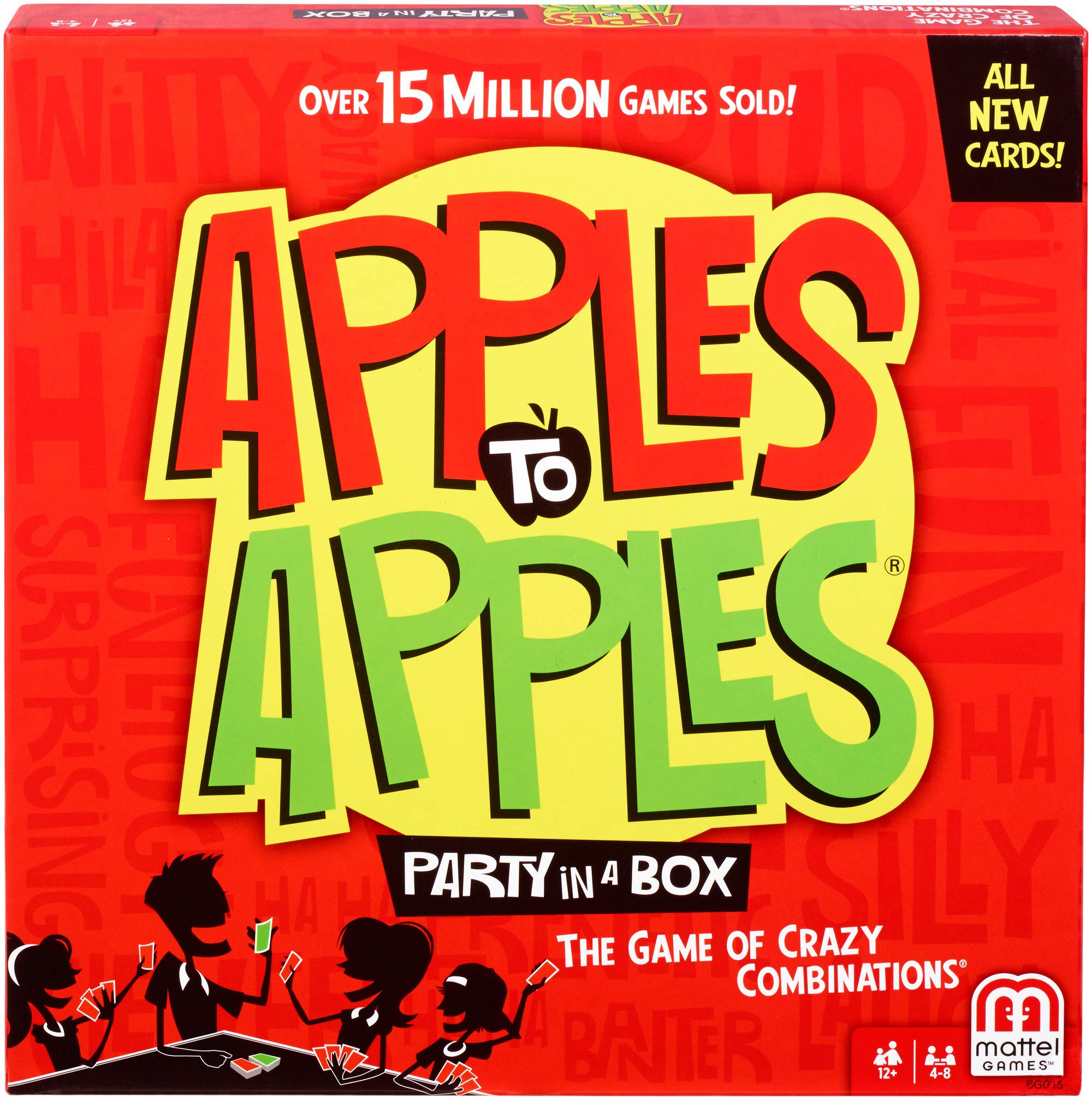 Mattel Games Caja de Fiesta de Manzanas a Manzanas Tienda Juegos de Mesa