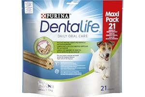 PURINA DENTALIFE Daily Oral Care Snack per l'Igiene Orale per Cani Adulti Stick con Pollo 5 Confezioni da 345g