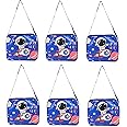 Jiada Space Theme Birthday Return Gifts Sling Bags Picnic Bags Pack of 6