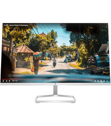 HP ENVY 27s Display Monitor LED, 4K, 27 Inches, IPS, 1 DP, 2 HDMI