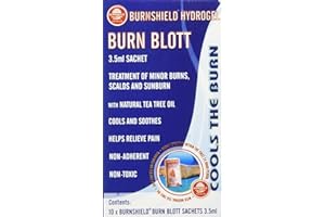 JCHOPE Burnshield Hyrdogel Burn Blott Sachets - Pack of 10
