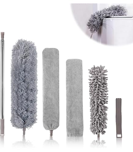 Spazzola Per Pulizia Radiatori - Lunga E Flessibile Con Manico In Legno - Foto 3