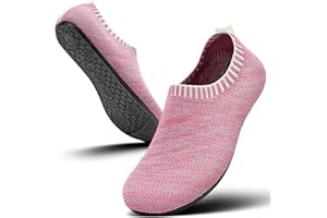 Sosenfer Chaussures Homme Femme Maison Pantoufle pour Intérieur Semelle Antidérapante Slip-on Slippers Unisex