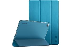 CACOE Funda Compatible con Samsung Galaxy Tab A11+ / A11 Plus /A9+ 11 Pulgadas 2025/2023, Cubierta Trasera Mate Translúcida Ultrafina (Azul)