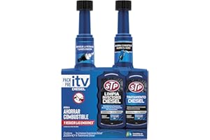 Pack Pre ITV Clean Treatment Diesel Injectors 200ml + Diesel Treatment 200ml Cars stp