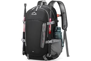 IGOLUMON Plecak turystyczny 40 l wodoodporny składany plecak dla mężczyzn kobiet lekki plecak na co dzień dla mężczyzn kemping podróż jazda na rowerze spacery wspinaczka na zewnątrz