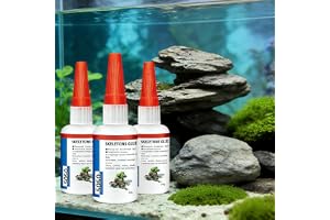 Akvarieväxter, 3 st akvarielim, koralllim, akvarieväxter, flytande lim för akvarieväxter, koralllim, för användning på mossa