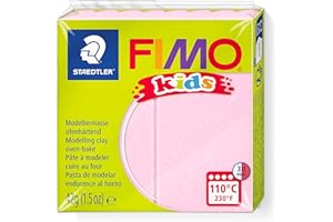 STAEDTLER Fimo-8030-206 ST Pasta de modelar, Color rosa, pack of 1 (Staedtler 8030-206)