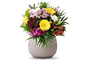 Flora Trans Blumenstrauss - Blumenversand mit Grußkarte - Frischblumen vom Floristen - Blumen bester Qualität - Blumengeschenk globale Flora Lieferung in 1-2 Werktage