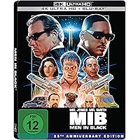 Men in Black – 25th Anniversary Edition (4K Ultra-HD + Blu-ray Limited Steelbook)