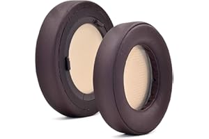 defean Virtuoso XT/Virtuoso RGB - Almohadillas de repuesto compatibles con auriculares Corsair Virtuoso RGB Wireless SE, cuero de proteína más suave, espuma de alta densidad con cancelación de ruido