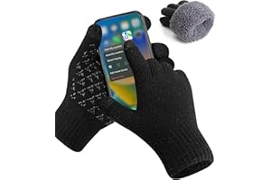 YESWEL Gloves Men, Warm Thermal Gloves, Touch Screen Gloves,Women Winter Gloves for Cycling Driving Skiing