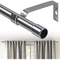 Bastone Per Tende In Metallo - Regolabile 76-226 Cm | Bianco Opaco | Con Supporti E Viti | Per Tende Con Grommet - Foto 6