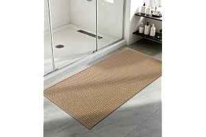 chakme Honeycomb badrumsmatta 60 x 120 cm tunn halkfri badmatta