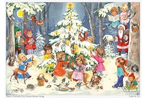 Adventskalender "Spiel und Spass am Weihnachtsbaum": Papier-Adventskalender