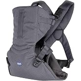 Chicco Easyfit ergonomik bebek taşıma &ccedil;antası, doğumdan itibaren 9 kg'a kadar bebekler ve &ccedil;ocuklar i&ccedil;in, kolay ve sezgisel, a