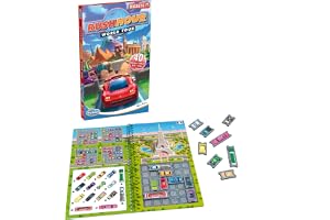 ThinkFun - 76544 - Rush Hour World Tour - Det magnetiska resepusselspelet. Perfekt för resor och som present!