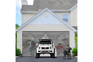 RTOTS Moustiquaire Magnétique pour Portes, 200 x 240 cm Puissants Aimants, Fermeture Automatique, de Porte Rideau Couloirs Patio Sans Perçage【Noir】