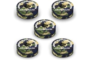 Cympad Camouflage Chromatics Foam Pad Set - Rondelles en mousse à mémoire de forme haute densité pour un meilleur son et une plus grande durabilité, convient à tous les pieds de cymbale - 40/15mm