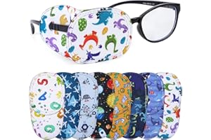 Hifot 8 plastrów pod oczy dla dzieci, amblyopia, korekcja ortopedycznej zastawki na oczy, medyczne do mrużenia, okulary ochronne do leniwego oka, strabismusu, plastry pod oczy Vision Care