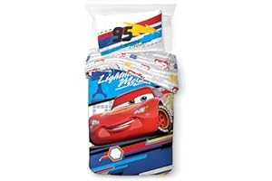 Disney Character world Cars Champ Single Panel Duvet Set