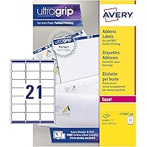 Carta Etichette Avery L7165-500 - 8 Fogli, Bianco, Per Ufficio E Casa - Foto 6