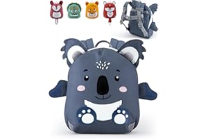 LAUBGOLD Kleiner Kindergartenrucksack Mädchen | Kita Rucksack ab 1 Jahr | Mini Kinderrucksack mit Brustgurt | Leichter Rucksack Kindergarten Jungen u. Mädchen | 3,6 Liter | Ideal für Kleinkind 1-3 Jahre