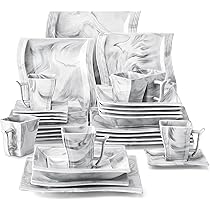 Malacasa 8-delige Regular Serie Crèmewitte Porseleinen Schaal Set 440ml Kom Voor Soep En Muesli Schalen Set