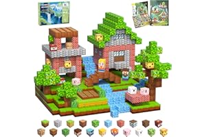 CraftyNest Magnetic Blocks Building Toys for Kids, 48 PCS Magnetic Blocks for Kids Ages 4-8, Magnetic Cubes, STEM Sensory Toys for Boys & Girls, Christmas Birthday Gifts for Kid Ages 3+