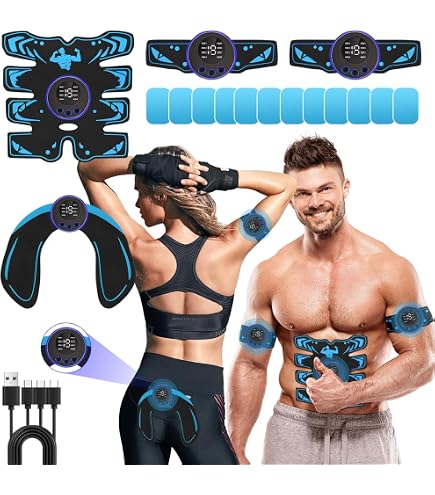 SIXPAD Abs Fit EMS Abdominal Trainer Training Gear : Amazon.co.uk