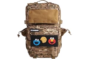 ELITEX TRAINING Pannello in velcro per zaini tattici con Molle. Sistema di velcro per aggiungere più toppe