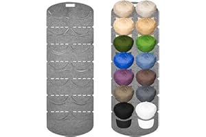 BSSMMAI BSSSMAI Organizator na czapkę z 14 kieszeniami, uchwyt na czapka, drzwi, do przechowywania czapek